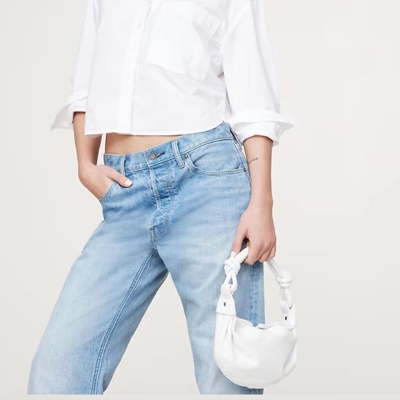 Banana Republic Leather Hobo Small Bag - Picture 1 of 6